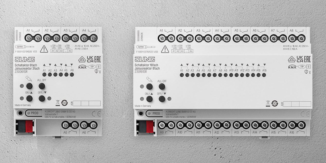 KNX Schalt- und Jalousieaktoren bei Smart Project Elektrotechnik in Werneck-Eßleben