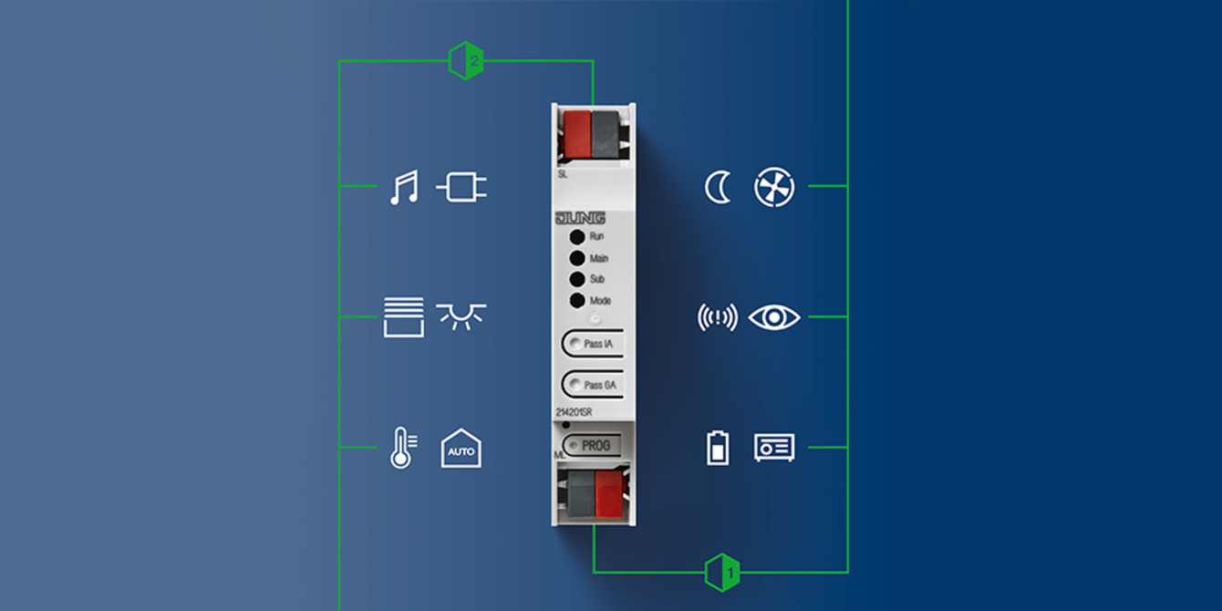KNX Bereichs- und Linienkoppler bei Smart Project Elektrotechnik in Werneck-Eßleben
