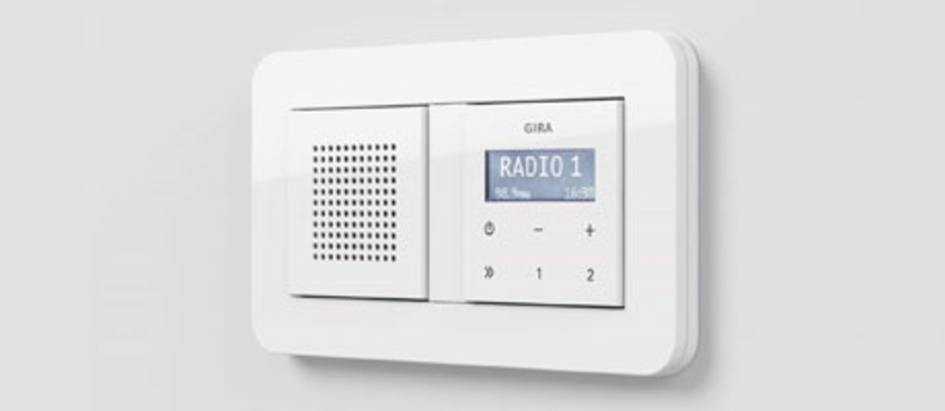 Gira Radio bei Smart Project Elektrotechnik in Werneck-Eßleben